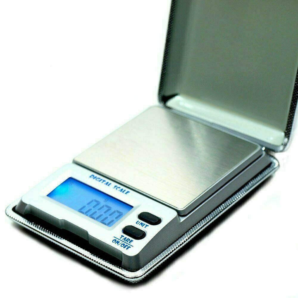 500g x 0.01g Digital Pocket Scale High Precision Gold Jewelry Medicine Reloading