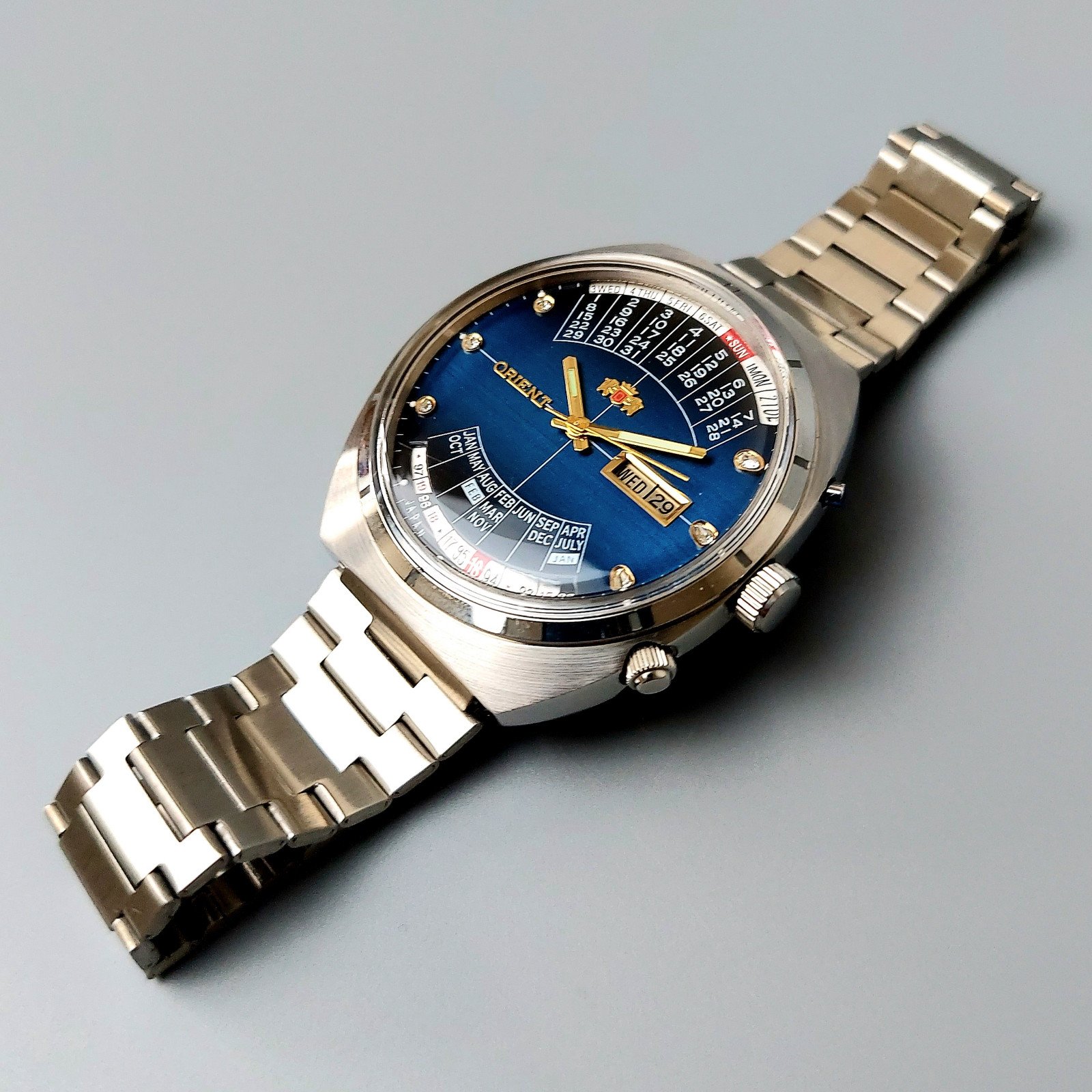 Japanese Automatic Men’s Watch Orient College Perpetual Multi Year Calendar