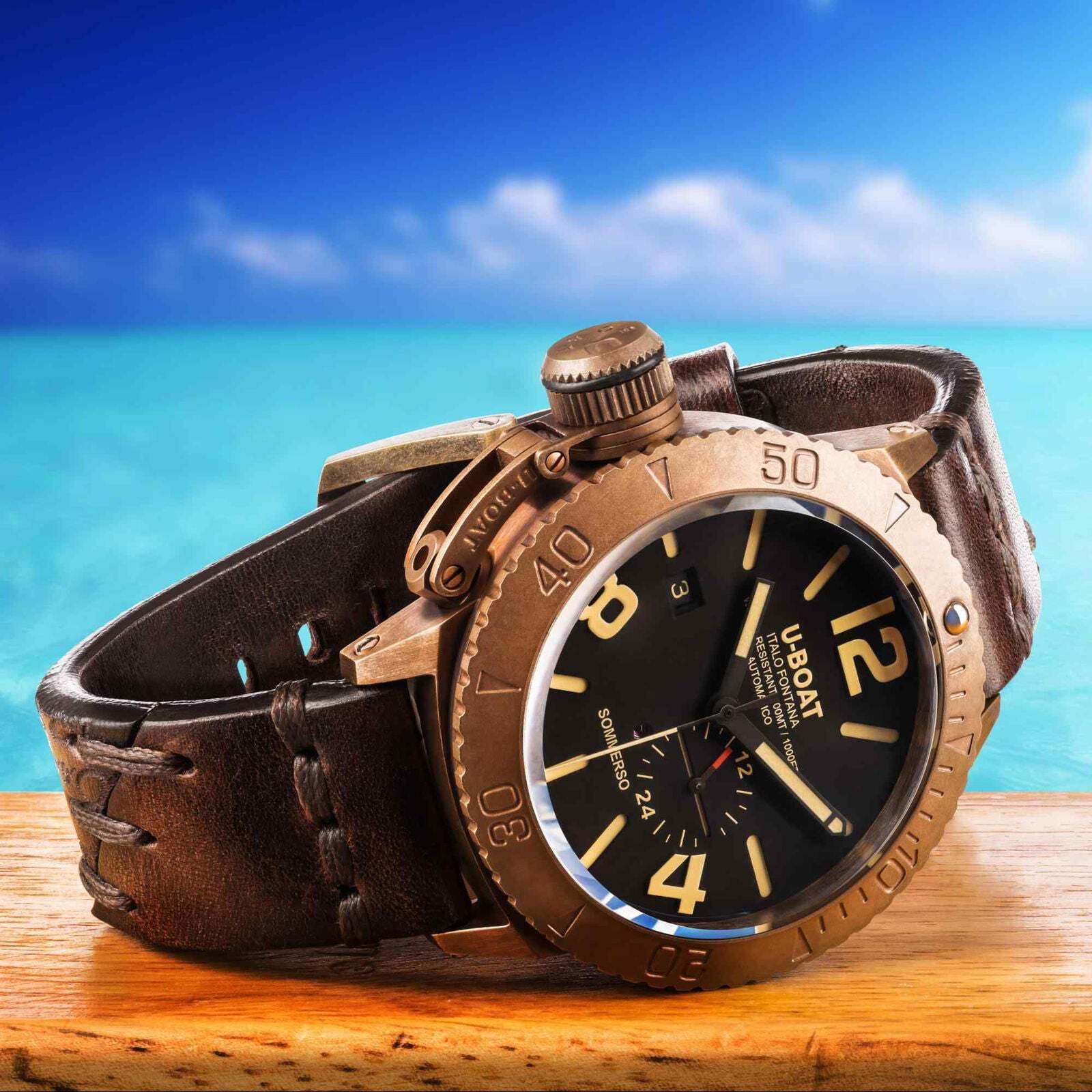 U-Boat 8486 Sommerso 46mm Bronzo Watch