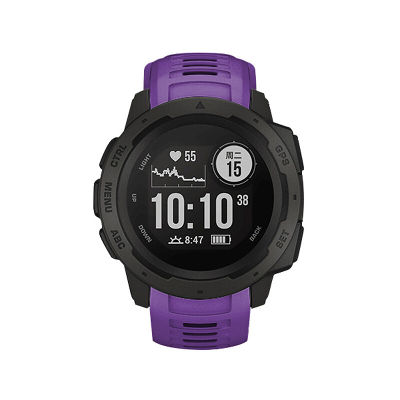 2026 Watch Band Silicone Simplicity Band Strap 22- 24MM For Garmin Instinct