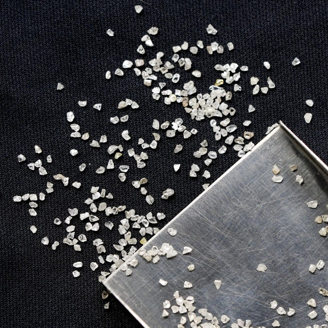 1.00 Carat Silver White Mix Uncut Small Natural Loose Rough Diamonds
