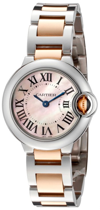 Cartier Ballon Bleu 28mm W6920034 18K Rose Gold/Stainless Steel Women’s Watch