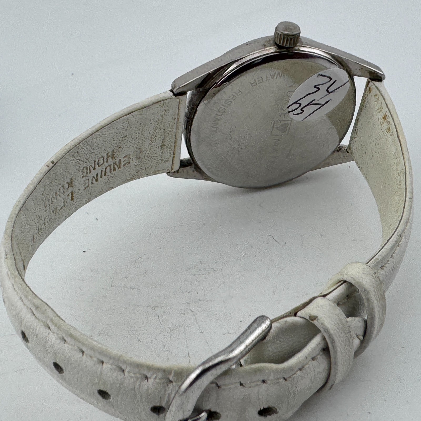 Vintage Nurse Mates Quartz Watch Women Silver Military Dial Easy Read New Batter