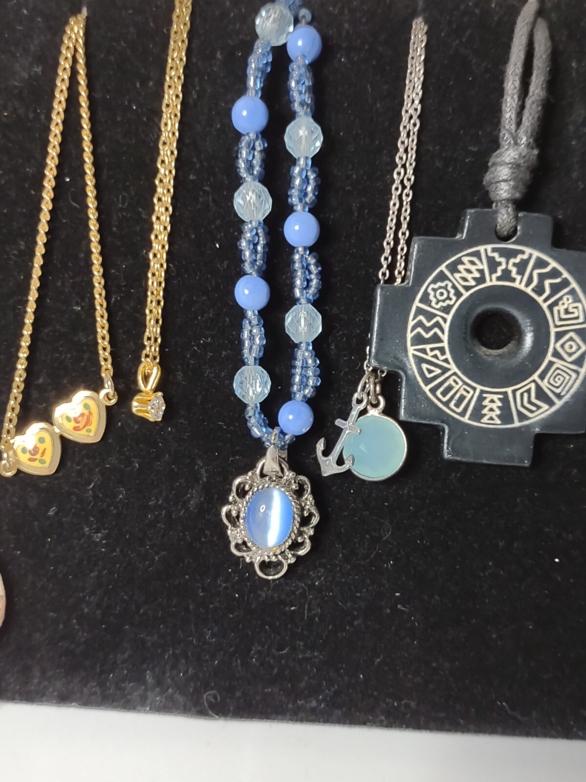 Lot Of 12 Pendant Necklaces Heart, Rabbit, Star, Anchor, Music Necklace Lot P33