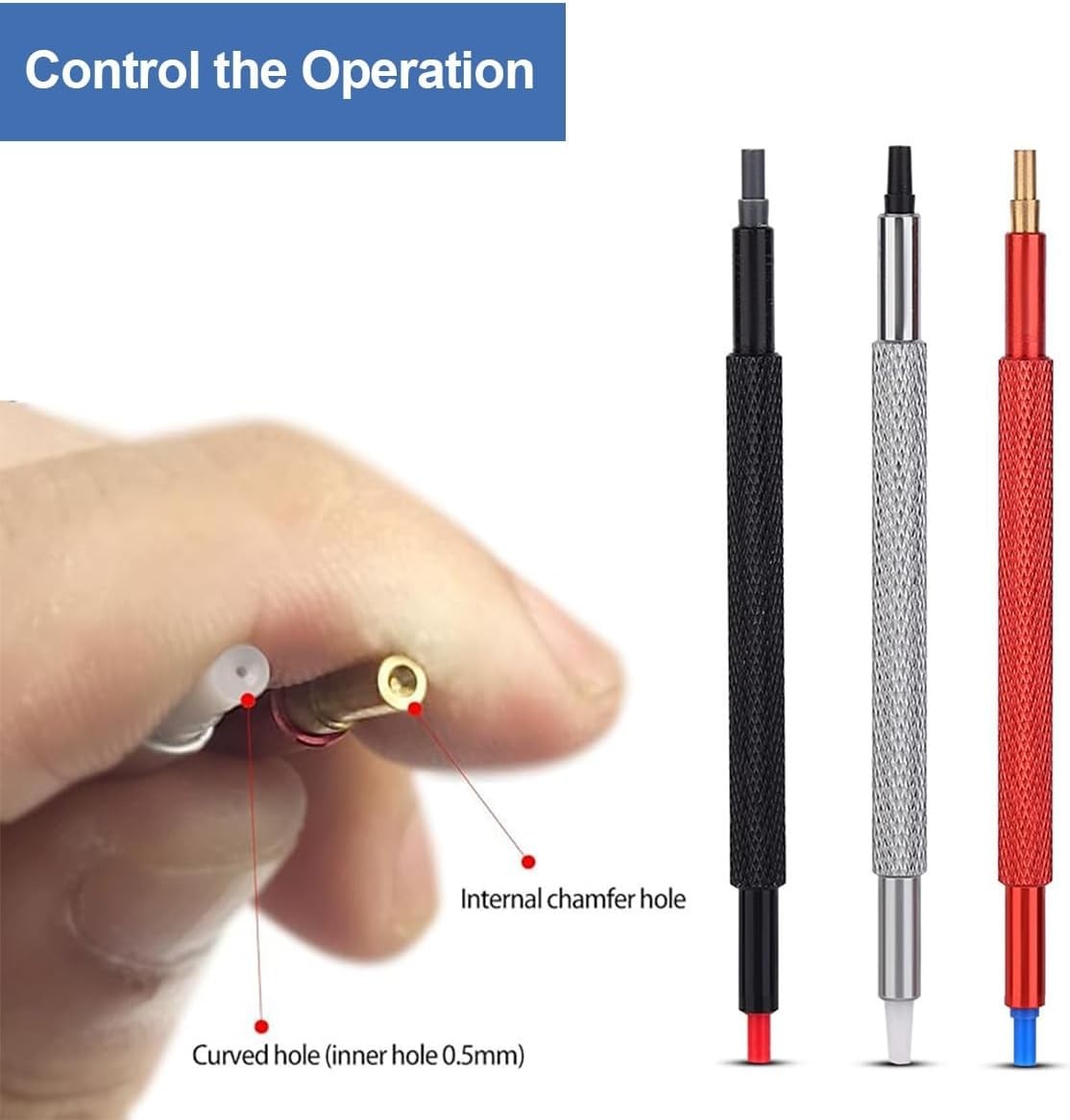 Portable Watch Hand Setting Tool Set – 3PCS Stainless Steel Precision Tools