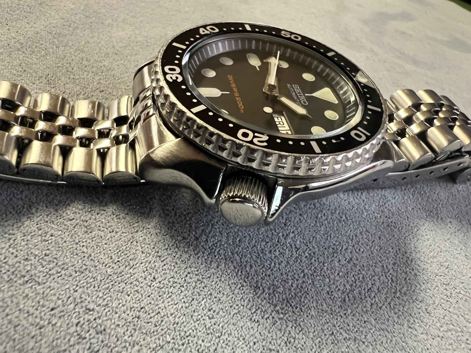 Seiko Feb 2019 SKX007 Final Production Year Automatic Diver Watch 7S26-0020