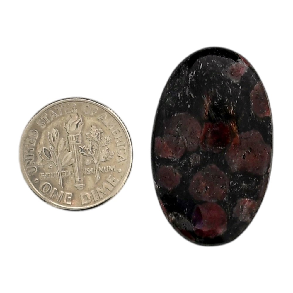 Natural Eudialyte 19×31.25×4.7 mm Oval Shape Polished Gemstone LS104-06059