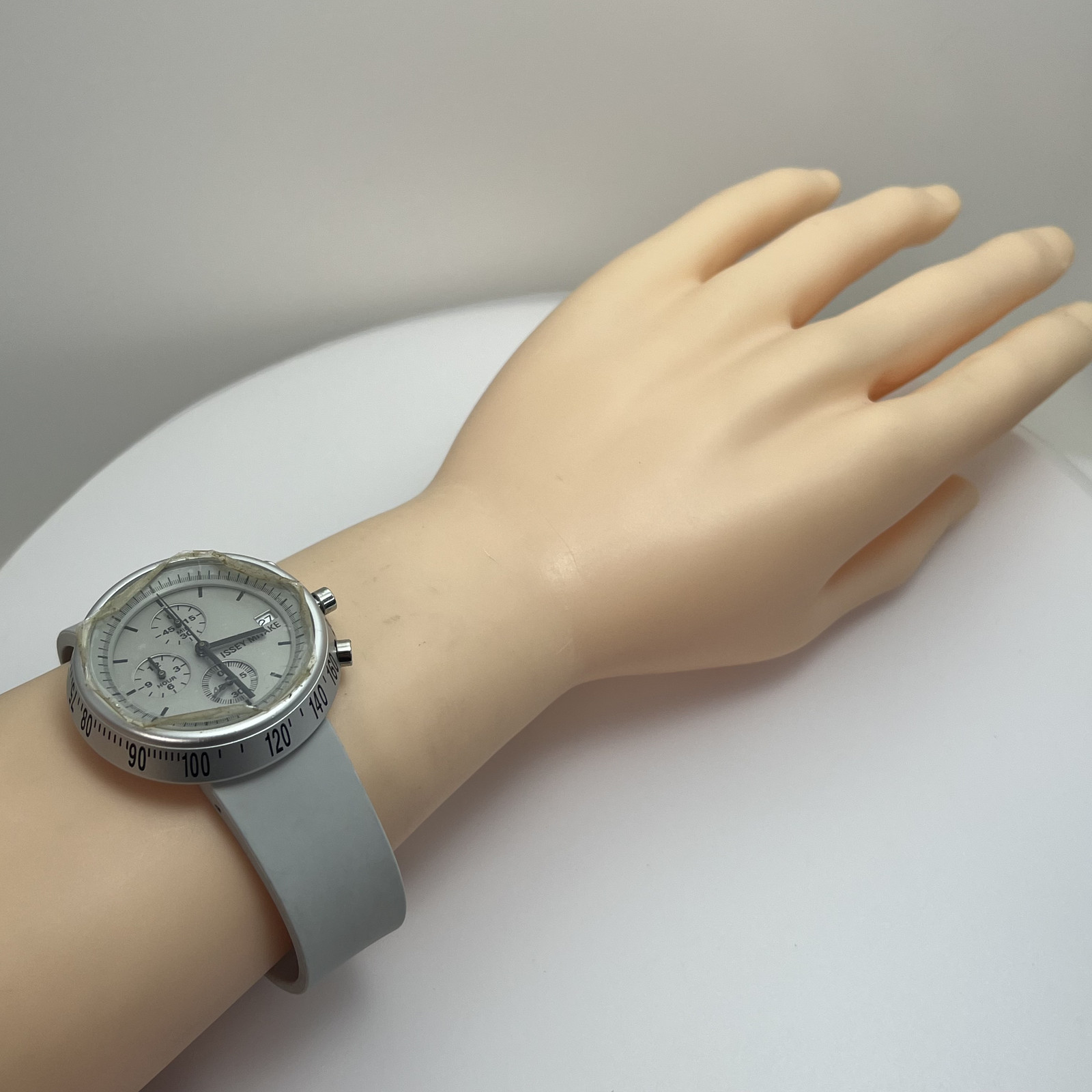 Seiko Issey Miyake TRAPEZOID NAOTO FUKASAWA Qz Watch Japan Date Unused #B875