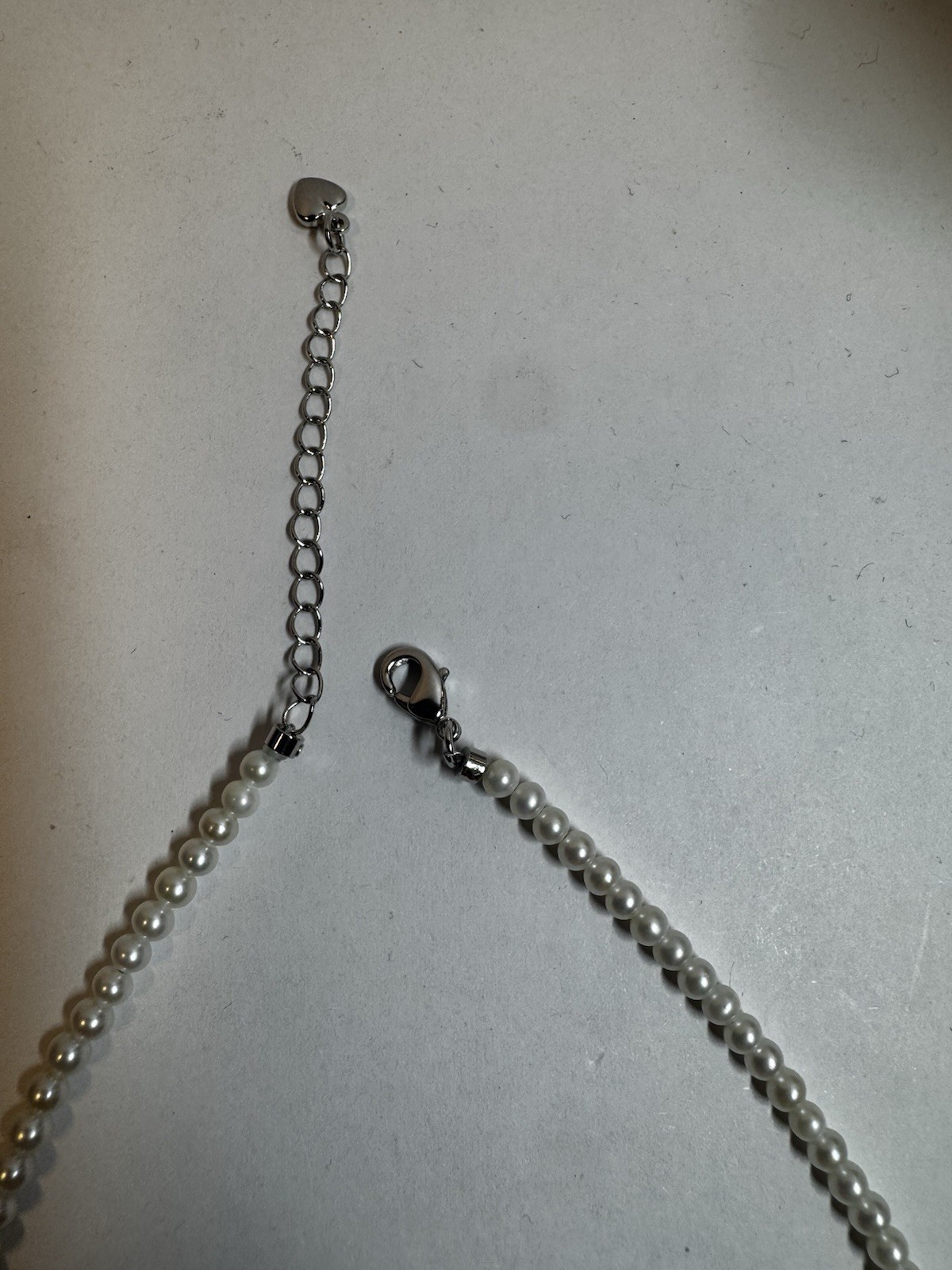 16-1 8 inches 3-3.5mm freshwater A+ white pearl necklace new free shipping