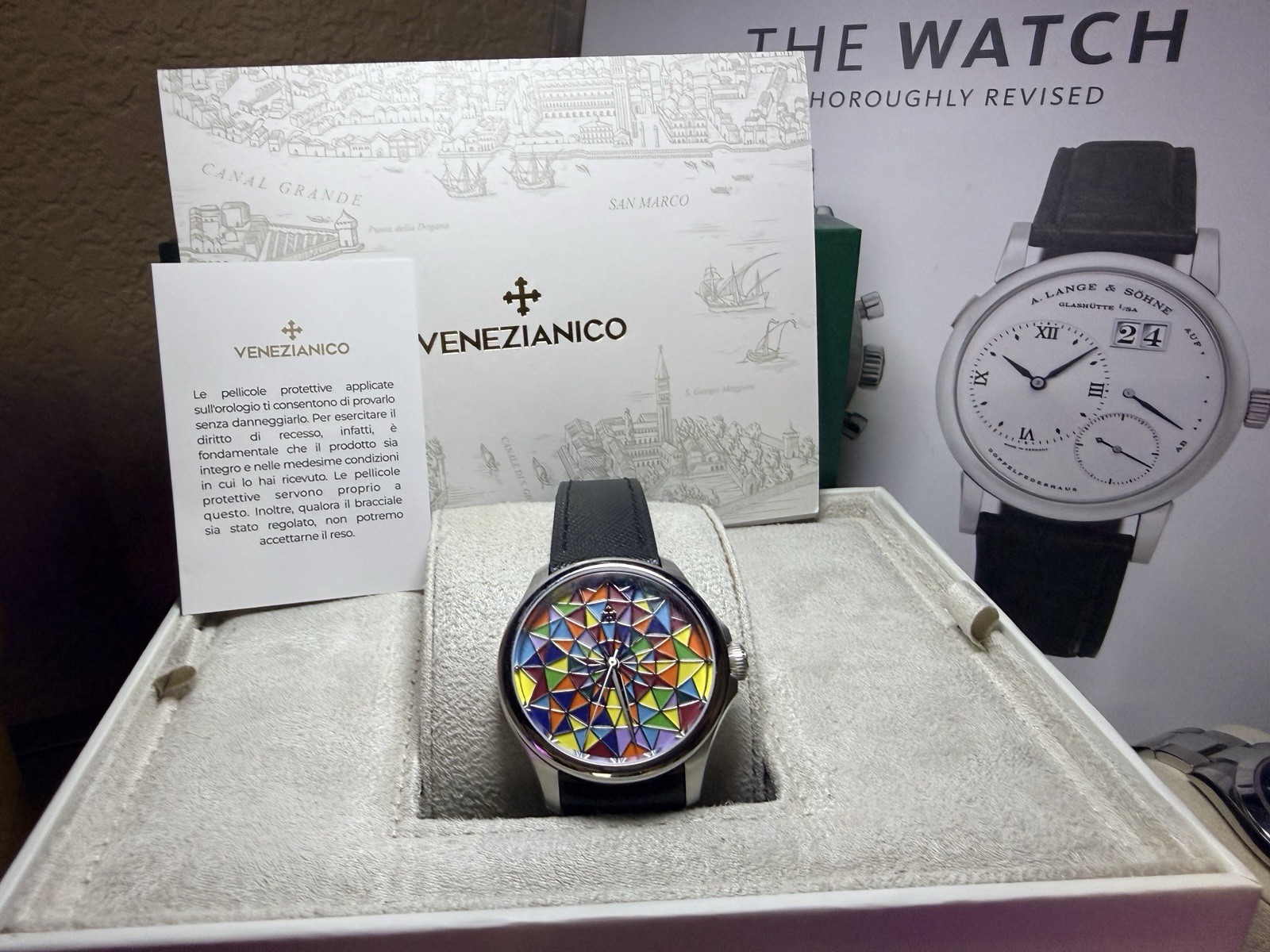 Venezianico Redentore Arlecchino – Limited Edition BRAND NEW WITH BOX .