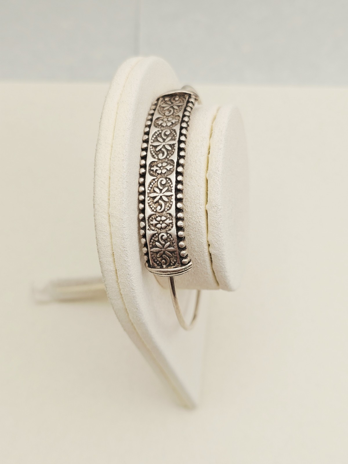 Alex & Ani ” Trapeze Bar ” Rafaelian Silver Wrap Bracelet Rare Retired 🥳