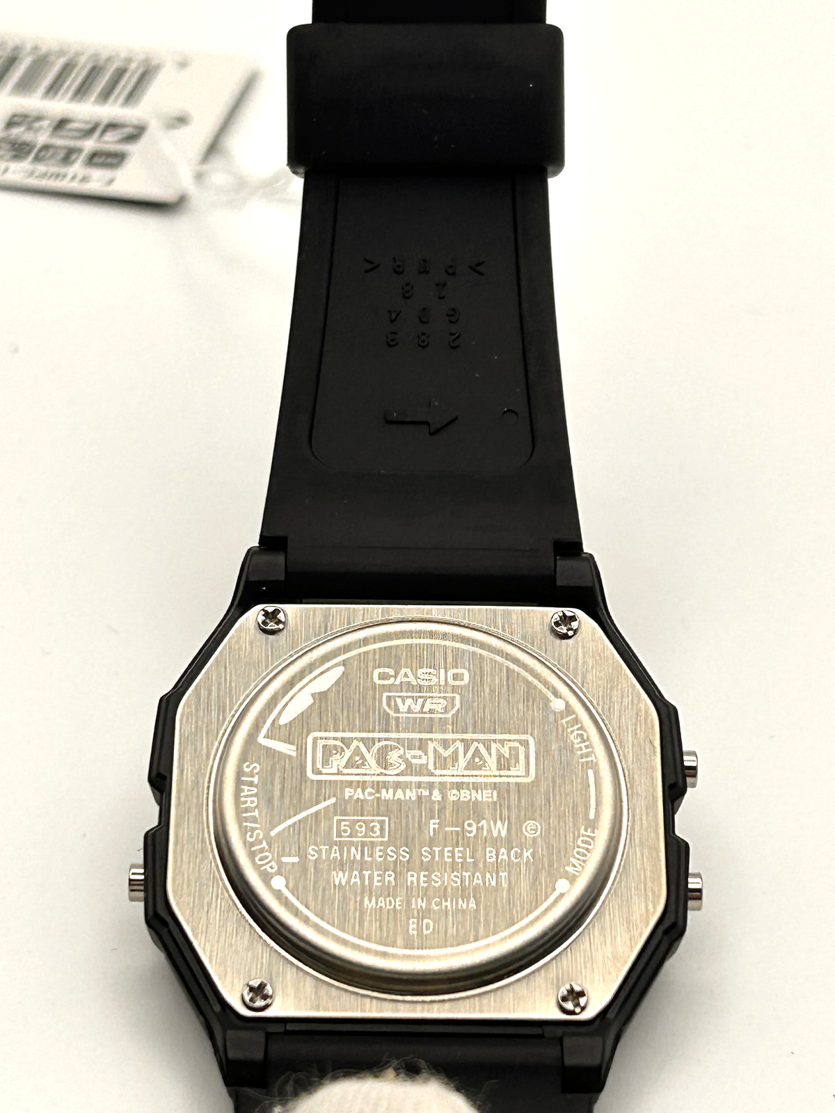 Casio PAC-MAN F-91WPC-1AJR Watch New Unworn w/Warranty Retro Gaming Japan