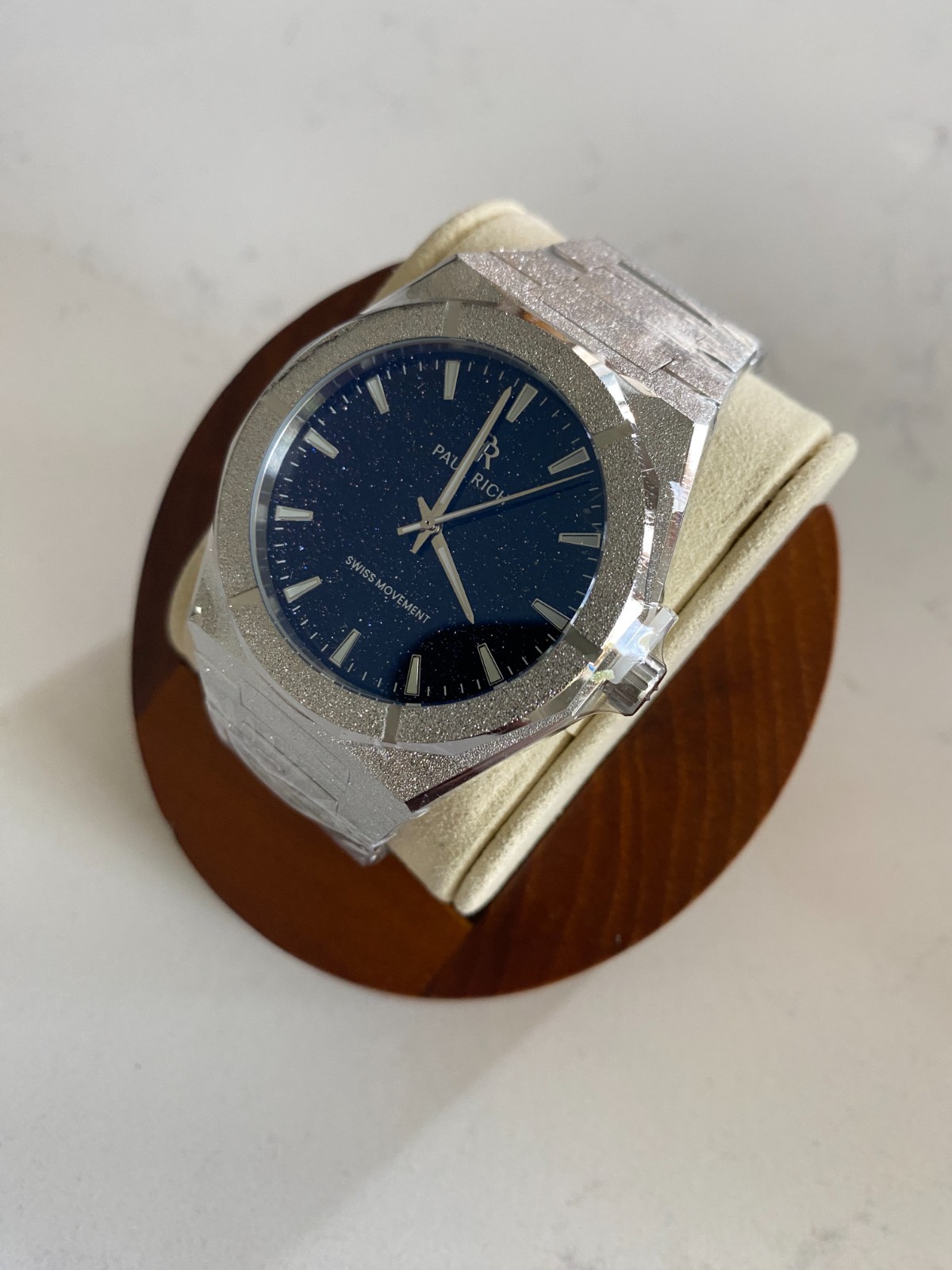 Paul Rich Frosted Star Dust II Silver Blue Face | Brand New 43mm –