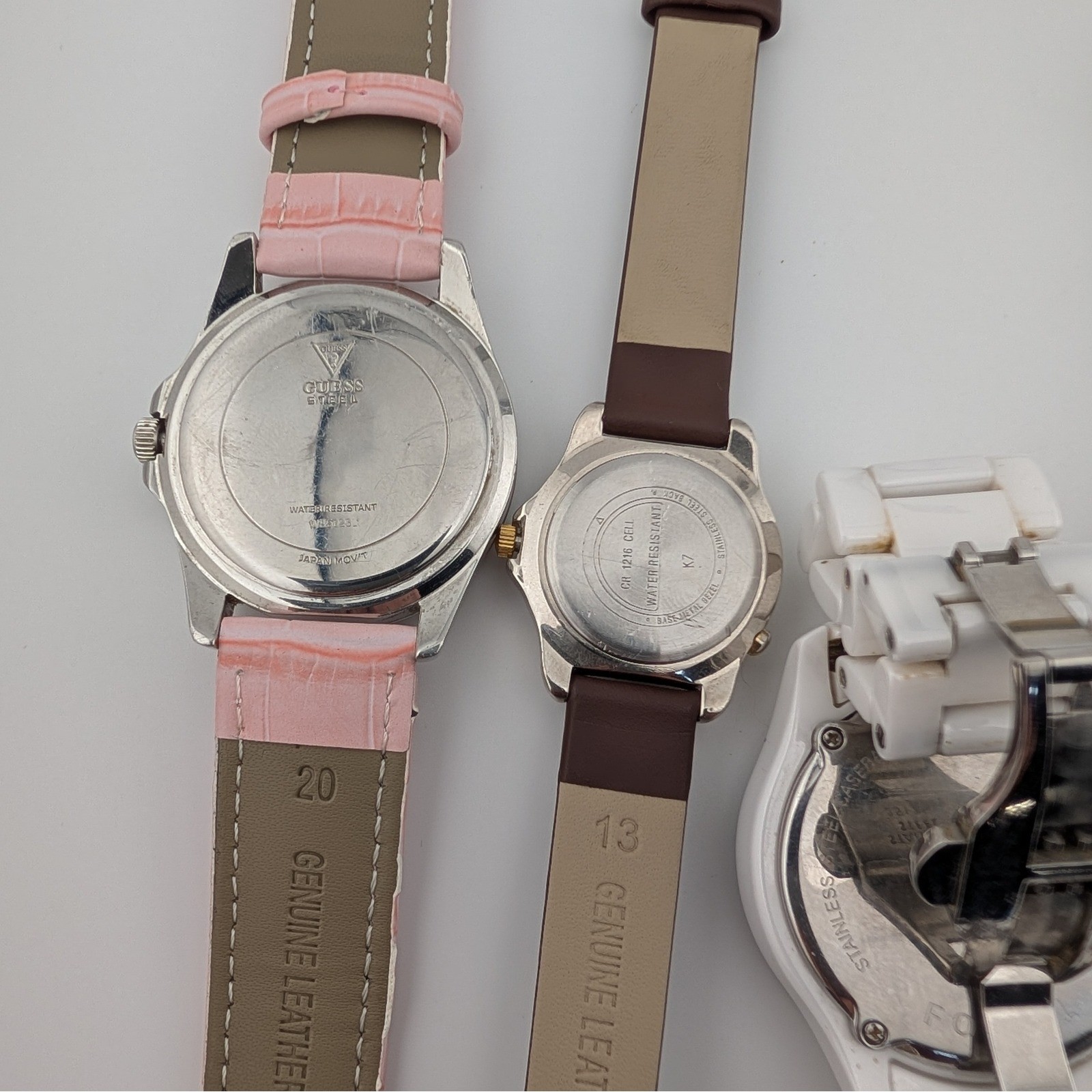 10 Watch Repair Lot Bulova Timex Indiglo Electric Citizen Running With Issues