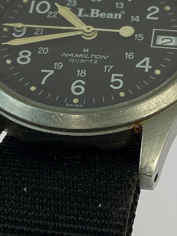 Used item TIM HAMILTON L.L.BEAN collaboration ANALOG WATCH 9931 analog watch wri