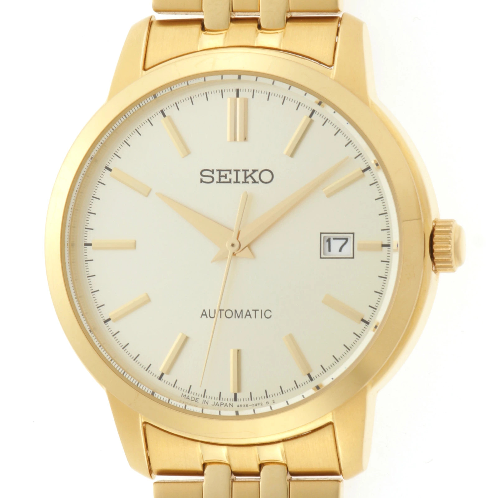 Seiko Selection S Series SCVE062 Gold Plated / Stainless Steel 41.2mm #DW2814