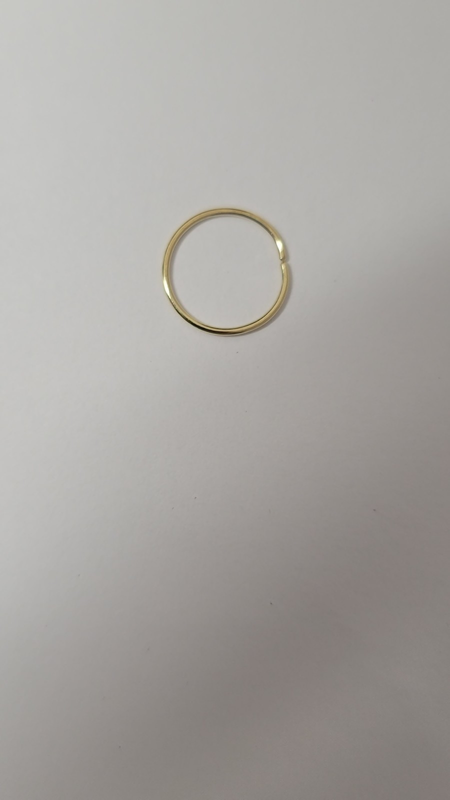 24g nose ring 14t yellow gold dainty tiny hoop earring 5 6 7 8 9 10 mm piercing