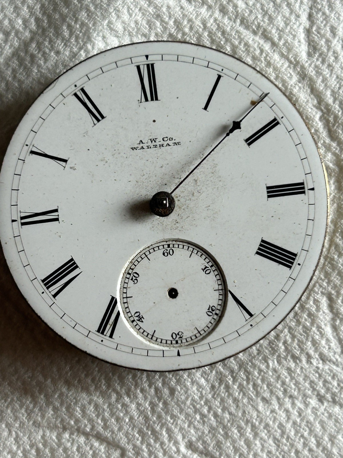 Vintage Waltham Appleton Tracy 18s 15J Model 1877 Pocket Watch Movement – Parts