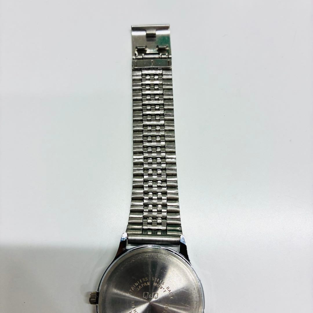 Working condition CITIZEN (Q&Q) Quartz Analog Watch, Sil 【Direct from japan】