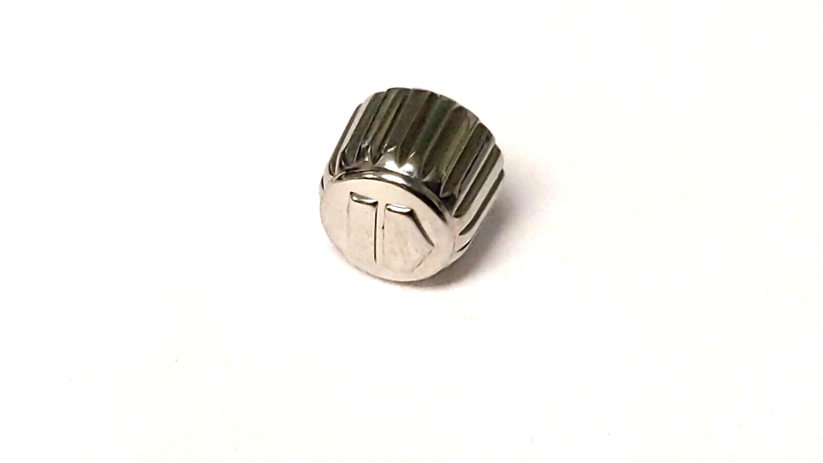Unbranded Swiss Made crown for Tag S/S screw down and tube 5.4mm diameter, 5691W