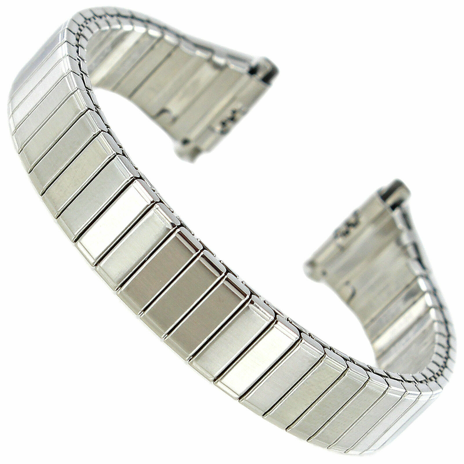 Timex Women’s Q7B754 Stainless Steel Expansion 11-14mm Watchband with Extras
