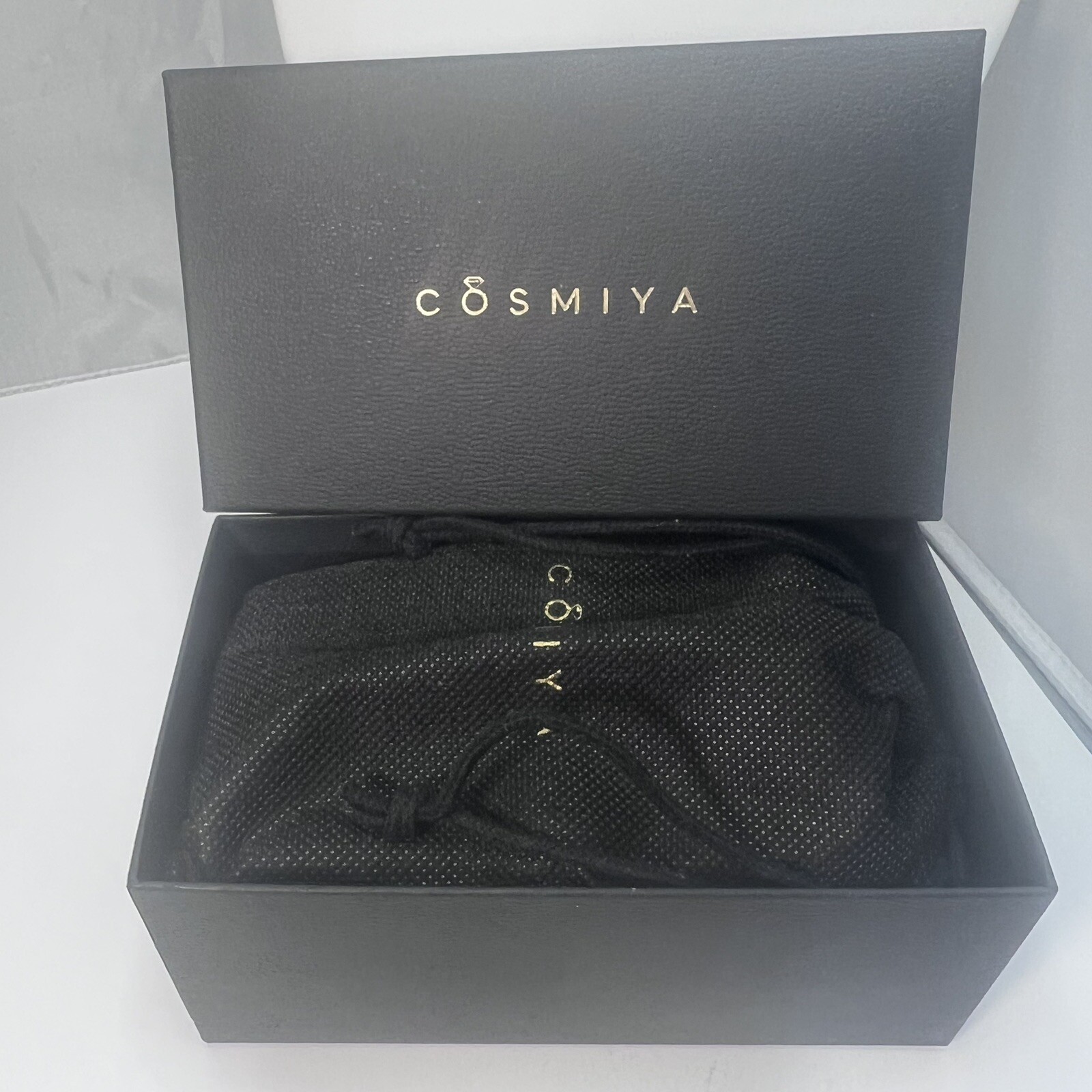 Cosmiya Small Faux Leather Pink Travel Jewelry Box Zipper Closure Brand NIB