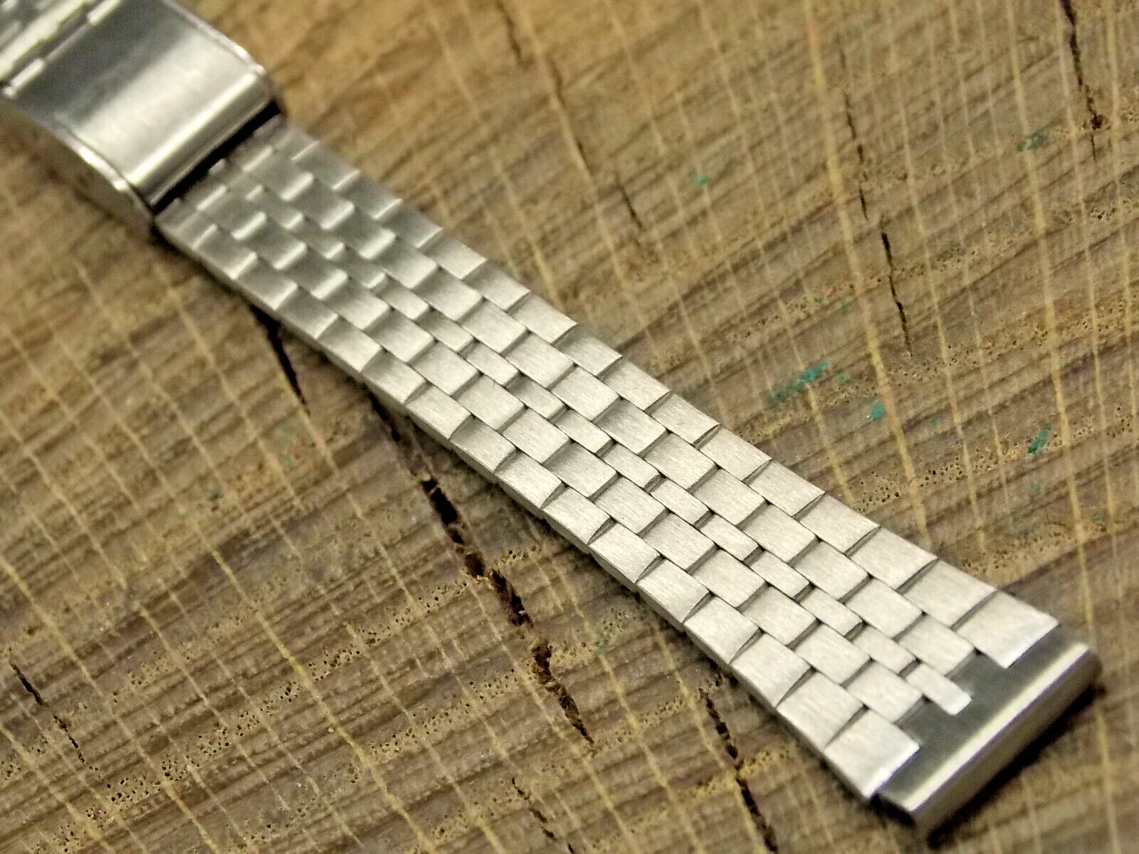 Ladies Sliding Clasp Stainless Steel 12mm NOS Unused Vintage Watch Band