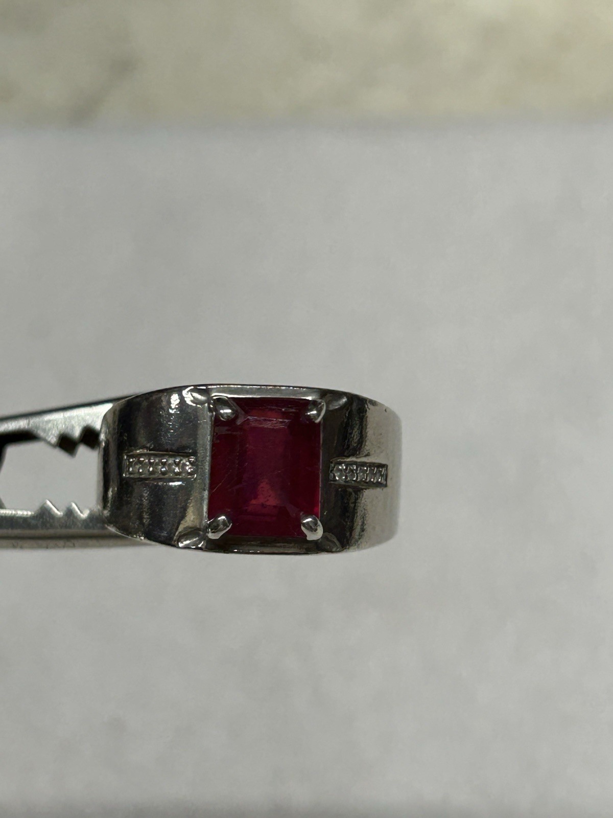 Designer Bangkok Ratnaraj Jewelers 925 Ring Band Size 9-9.5, 8.56g