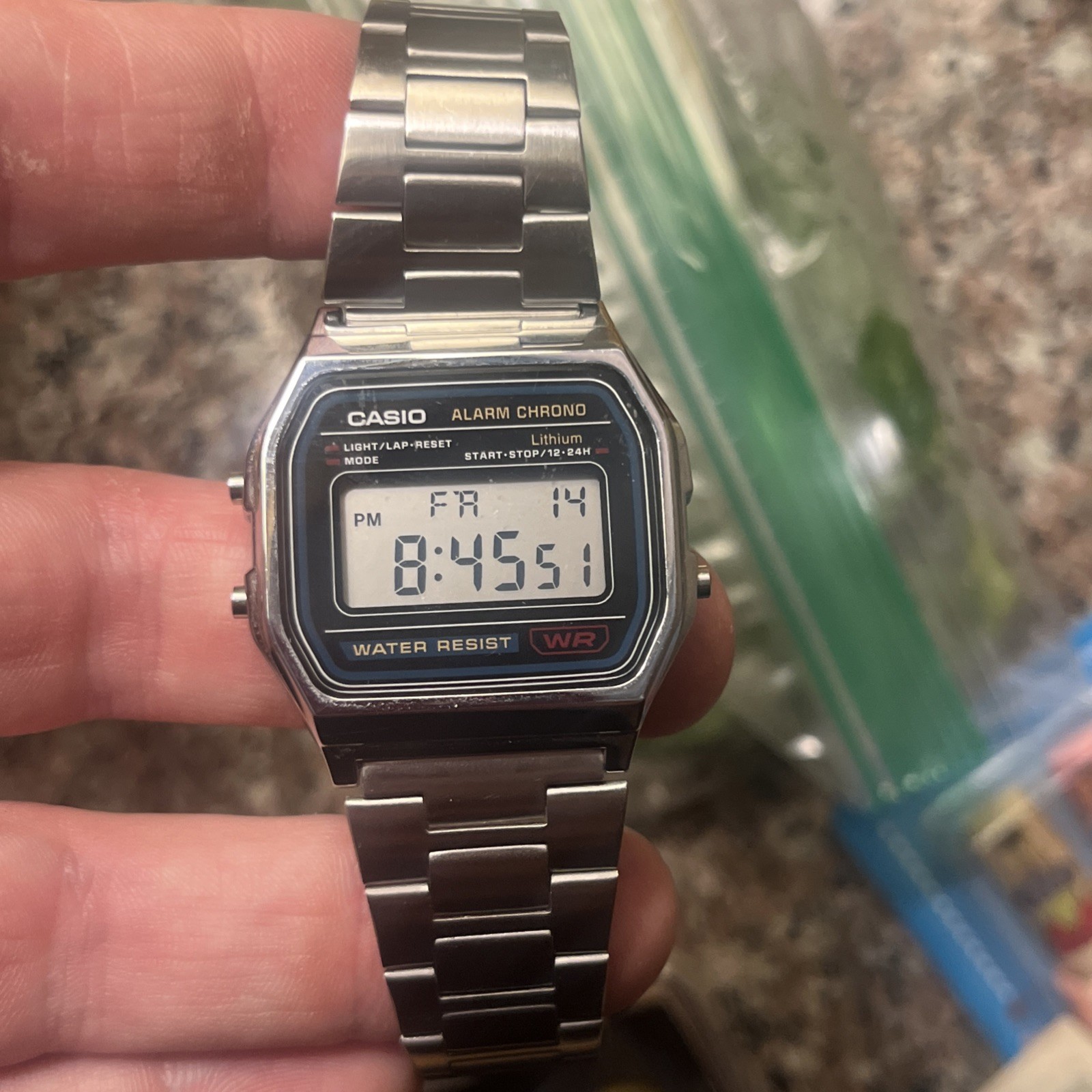 Casio G-Shock GMS2110 with Casio A158A Watch with Box and Papers