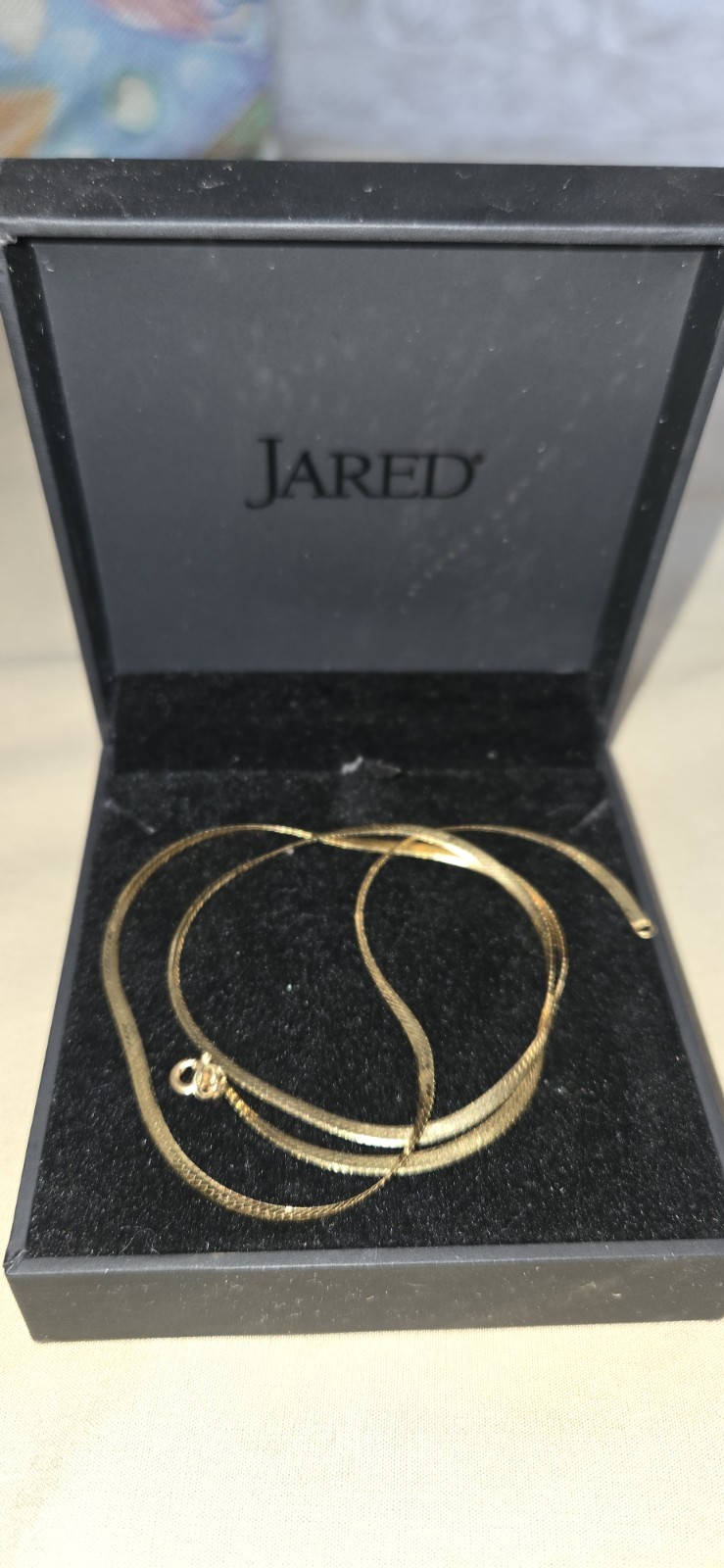 Jared 14k Yellow Gold Herringbone Chain 20 Inch, 2mm, 3 gram