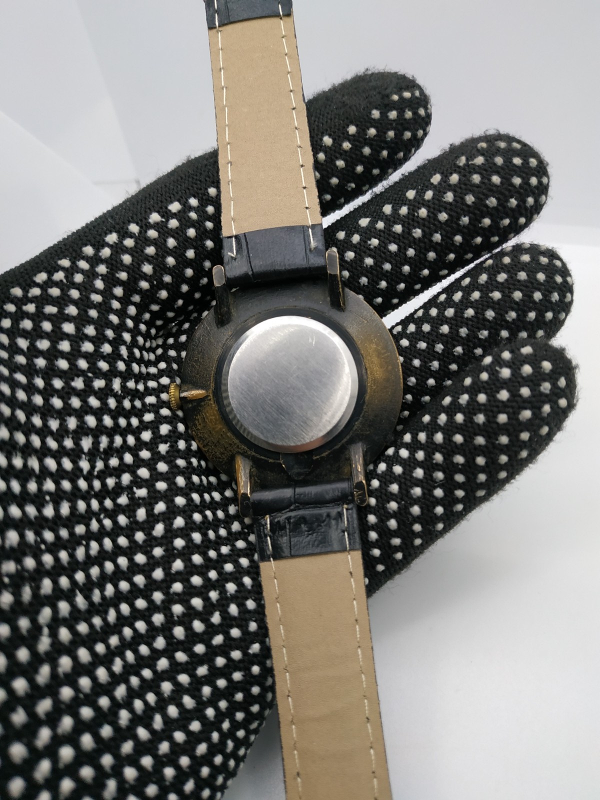 Men’s Vintage Watch Zarya SEKONDA INTERVOLGA USSR Mechanical Retro Soviet Dress