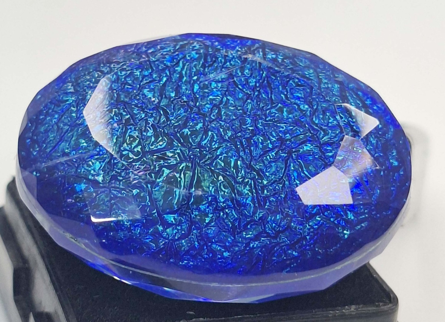 Monarch Fire Opal Oval Cut 79-81 Ct Natural Loose EGL Certified Gemstone SP128