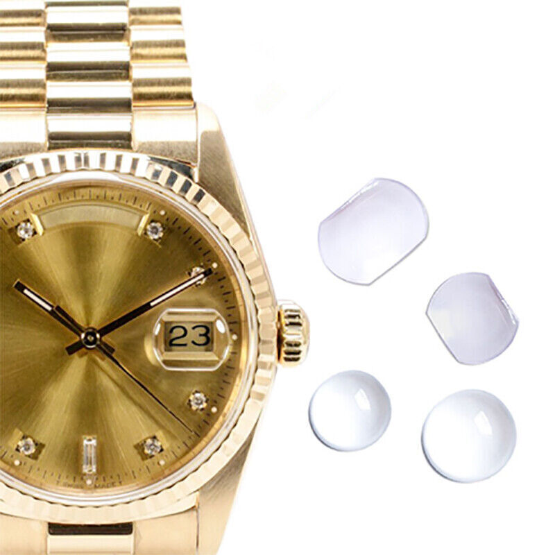 1pc Sapphire Bubble Magnifier Lens for Date Window Watch Crystal Glass