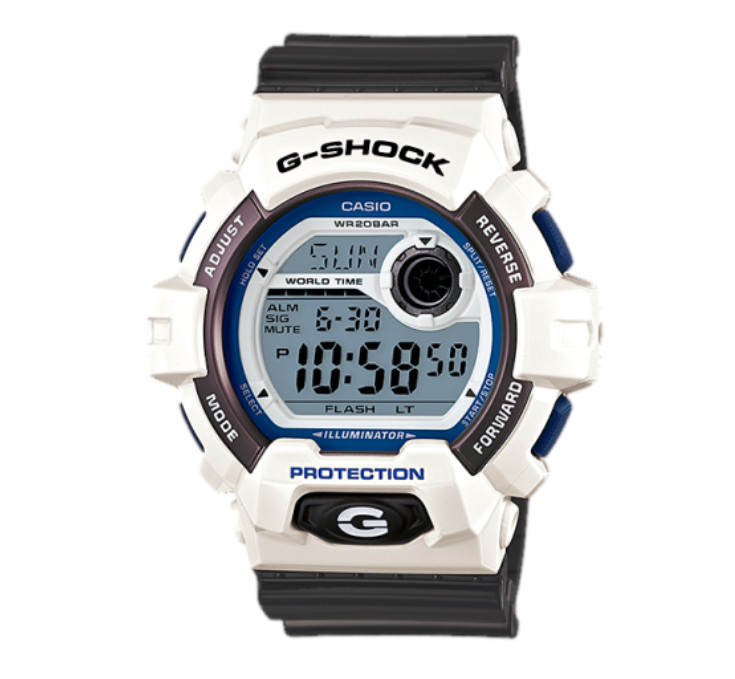 Rare Casio G-SHOCK G-8900SC-7 Classic Series Men White Digital Watch