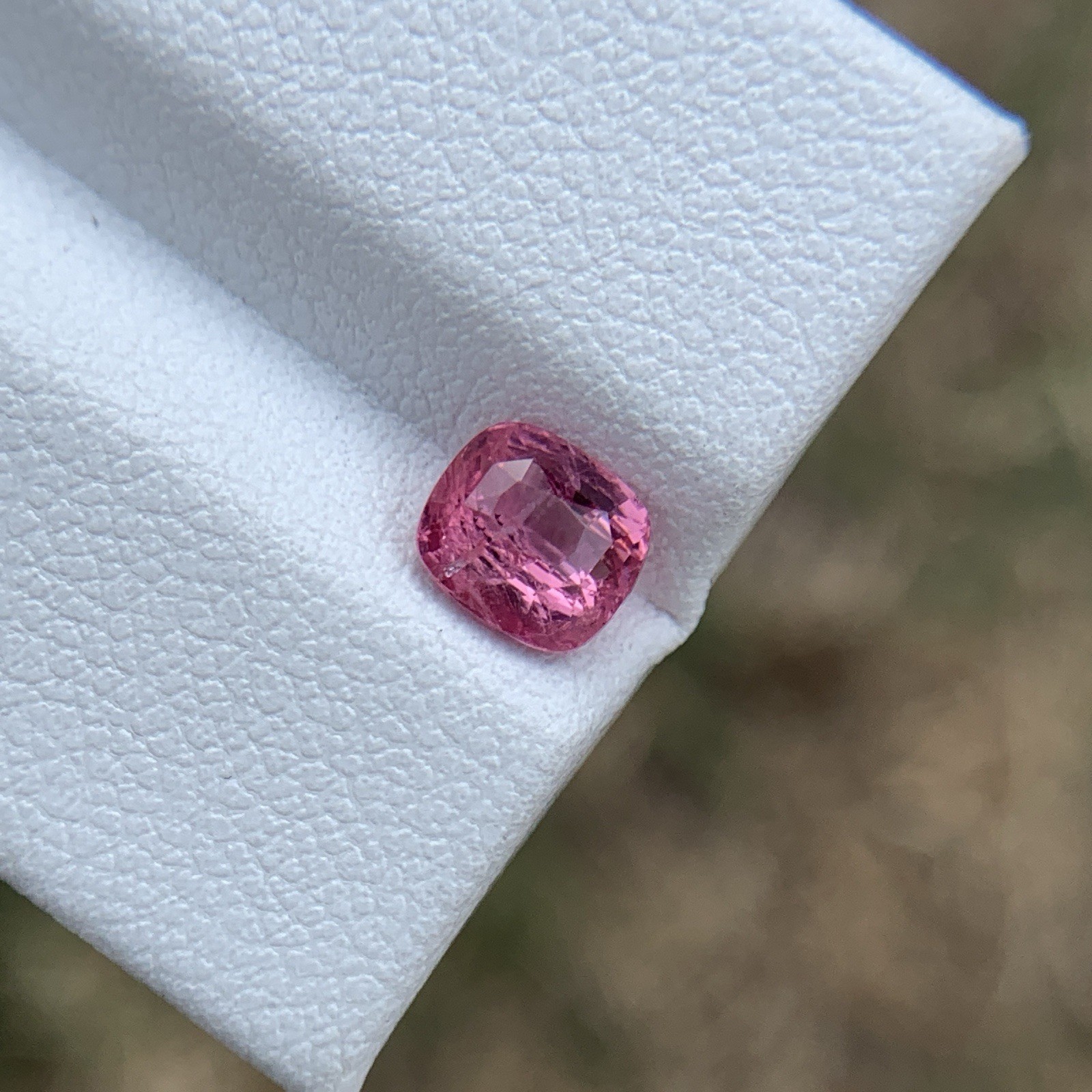 Natural Mahenge Pink Spinel 1.06ct Cushion Cut Tanzania Loose Gemstone