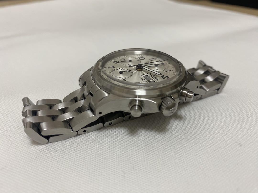 Sinn 356 SA Flieger III Silver Dial 38.5mm Automatic Pilot Watch #093