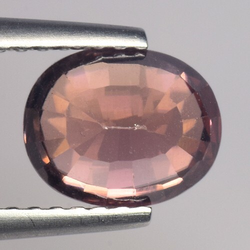 2.56Cts NATURAL CEYLON UNHEATED BROWN ZIRCON OVAL GOOD LUSTER GEMSTONES M525