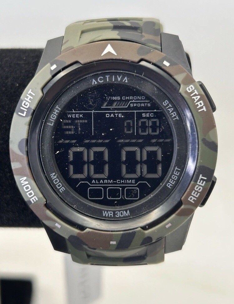 Invicta WATCH Activia X Men’s 45mm Camouflage Digital ACW8105MC001 NEW BOX/TAG