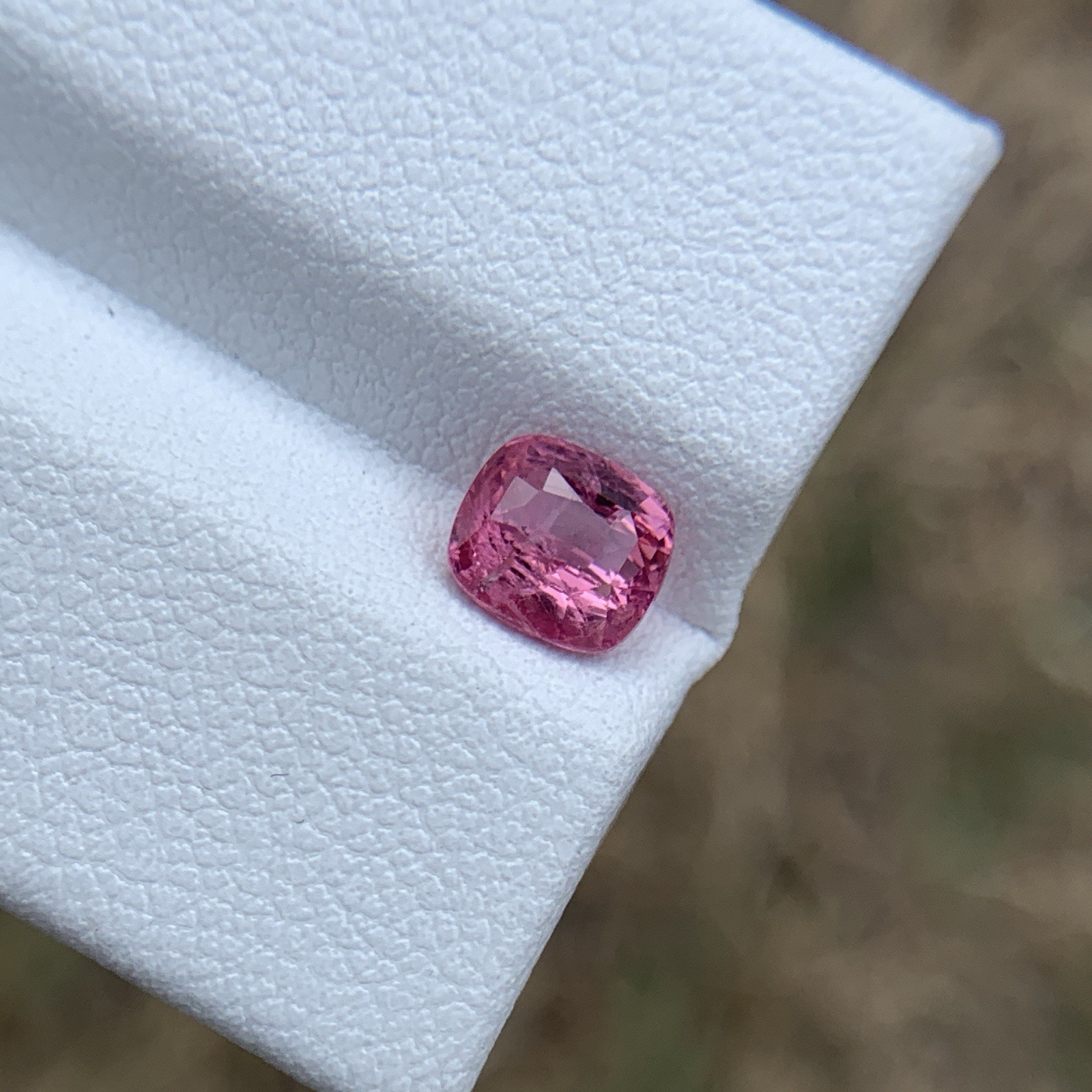 Natural Mahenge Pink Spinel 1.06ct Cushion Cut Tanzania Loose Gemstone