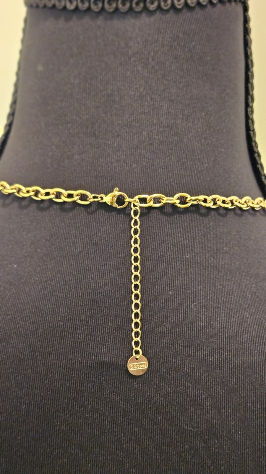 NWT Beach Theme Dangle Charm Necklace In Stainless Steel