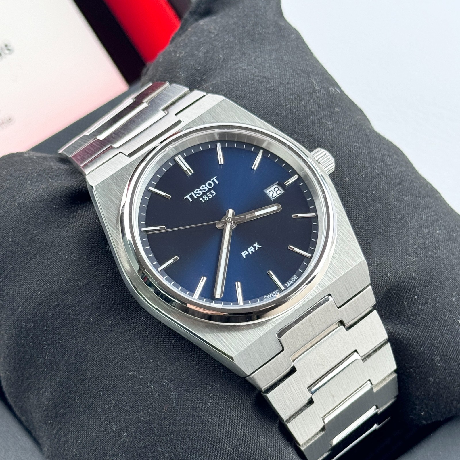 Tissot PRX 40MM Stainless Steel Blue Dial Quartz Men’s Watch T137.410.11.041.00