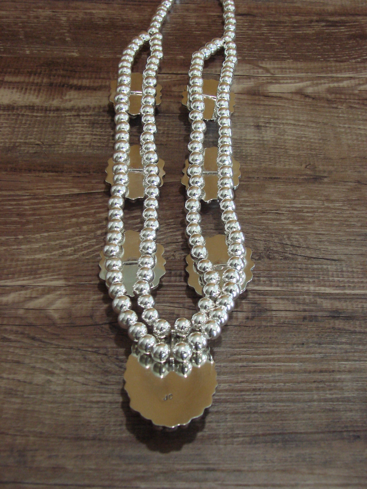Navajo Nickel Silver & White Howlite Necklace – Cleveland
