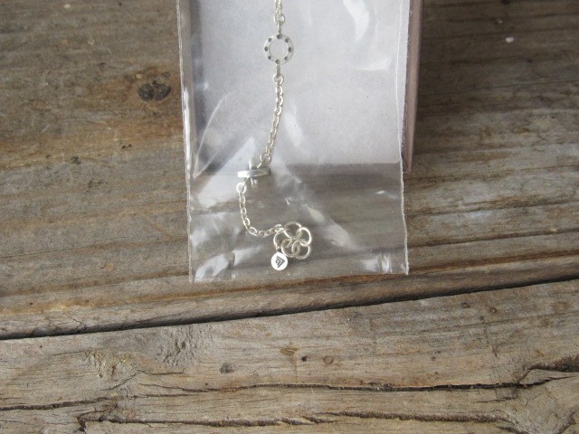 NEW SILPADA A2173 Sterling Silver X0 Hugs & Kisses Ankle Bracelet 9.5in A 2173