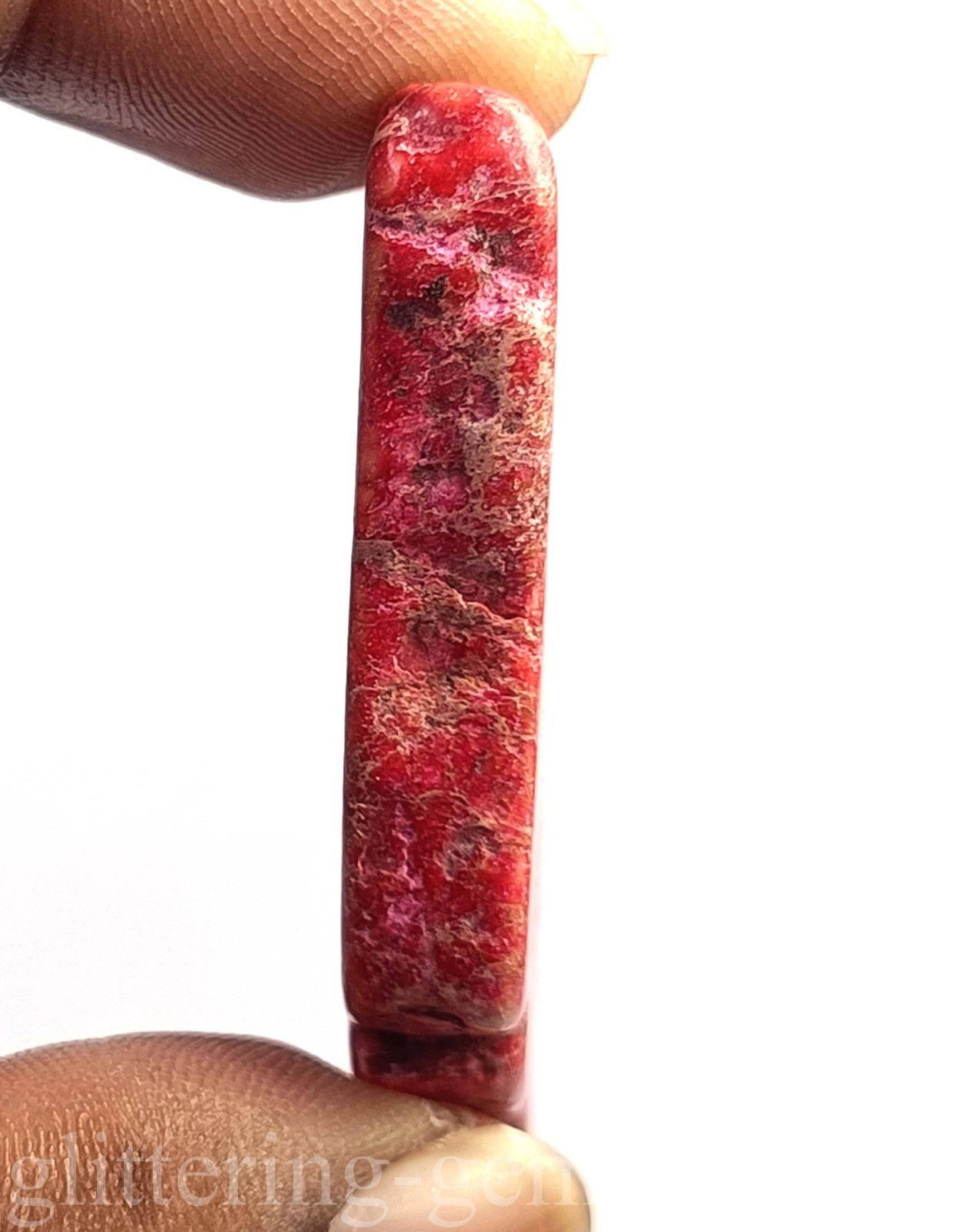 115.00 Ct Natural Red Turquoise Slab Rough Arizona 69x8mm Gems 5ADF