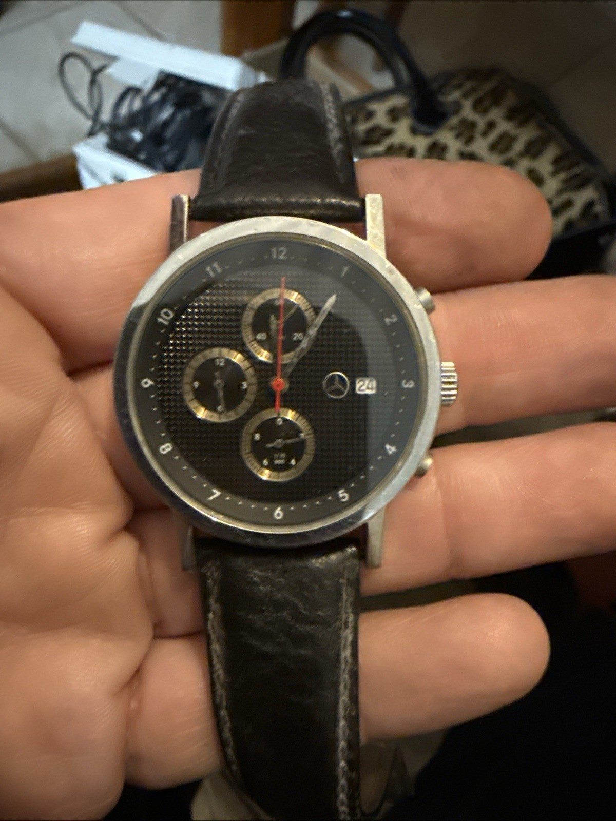 Mercedes Benz AMG DTM Motorsport Racing Sport Car Accessory Chronograph Watch