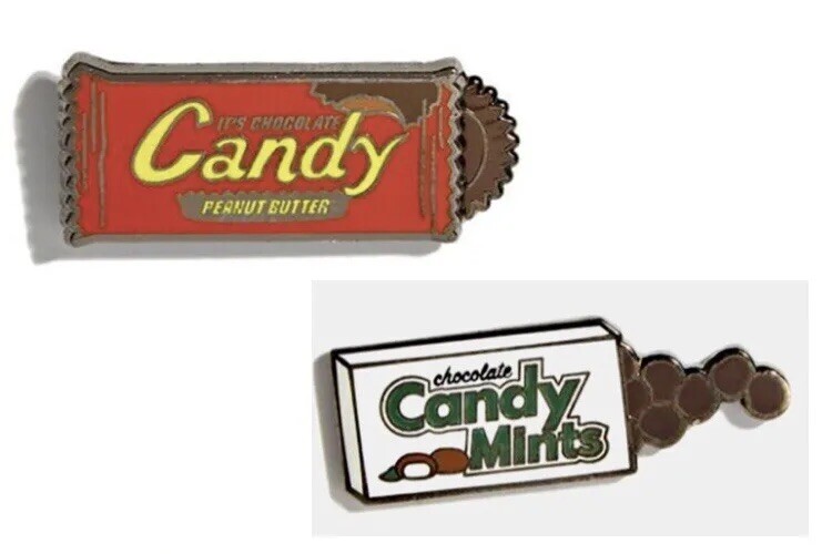 “Candy Bars” Set of 2 Pins (Collectors Item)