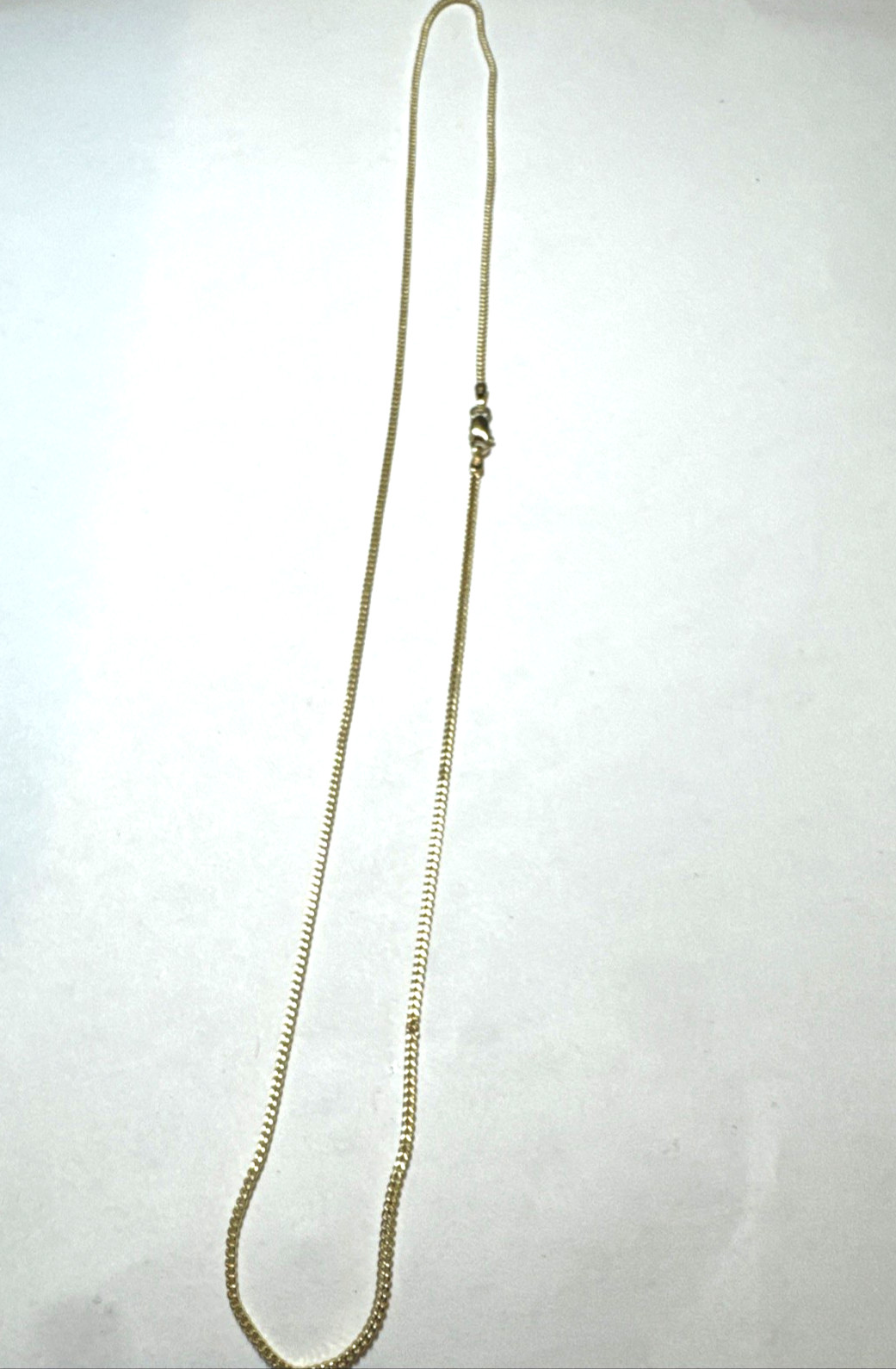 NEW 10K Yellow Gold 20” Franco Square Box Chain Necklace 2mm Italy Lobster Clasp