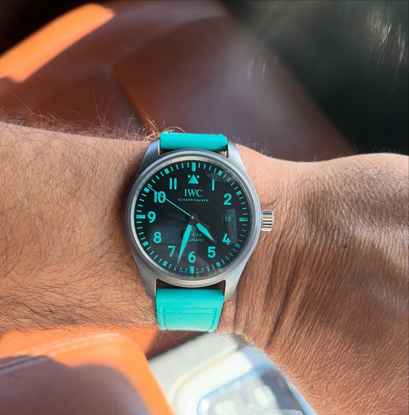 IWC Pilot’s Watch Mark XX Mercedes-AMG Petronas Formula One – IW328210 Full Set
