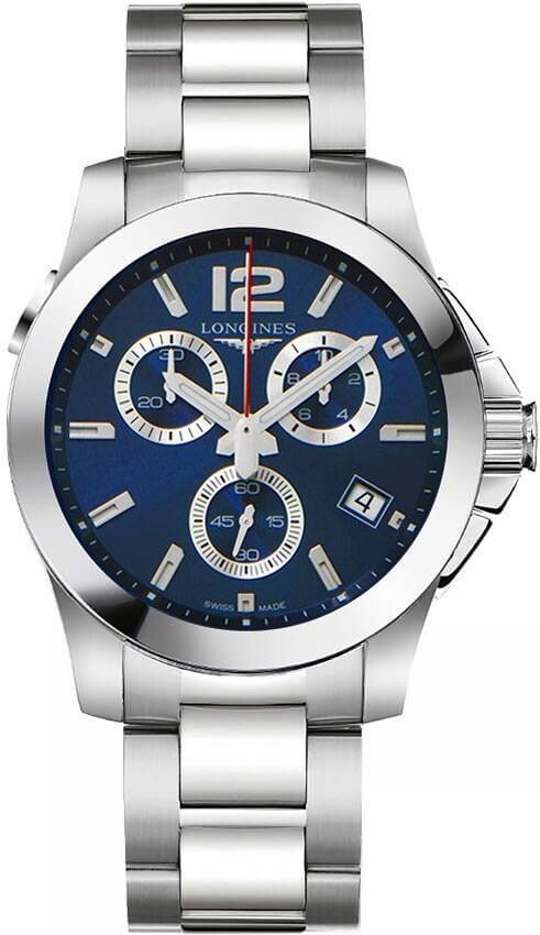 Longines Conquest L3.702.4.96.6, Men’s, Blue