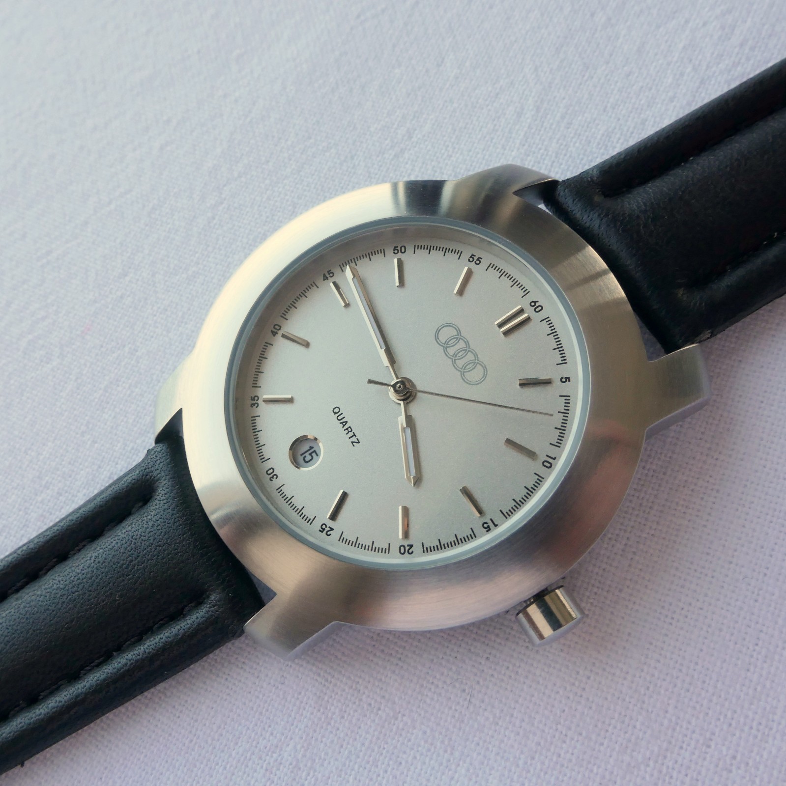 Audi Classic Driver Sport Retro Line Racing Car Accessory Made in Germany Watch
